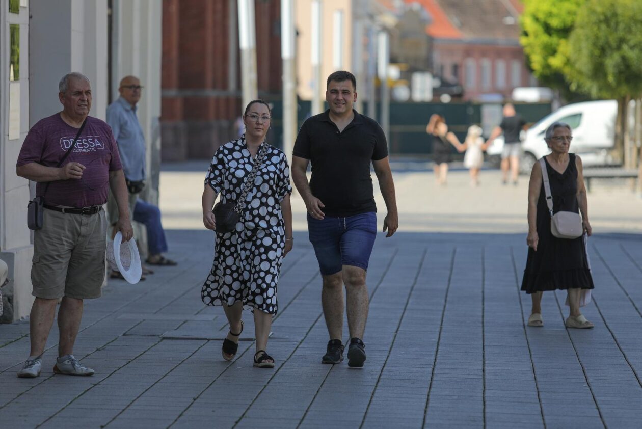 Vruća subota u Osijeku Vruća subota u Osijeku