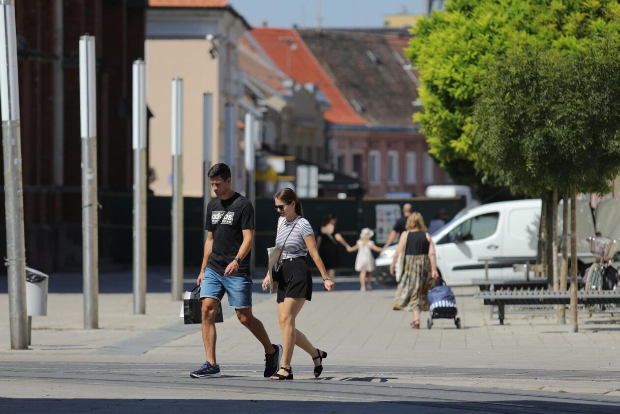 Vruća subota u Osijeku Vruća subota u Osijeku