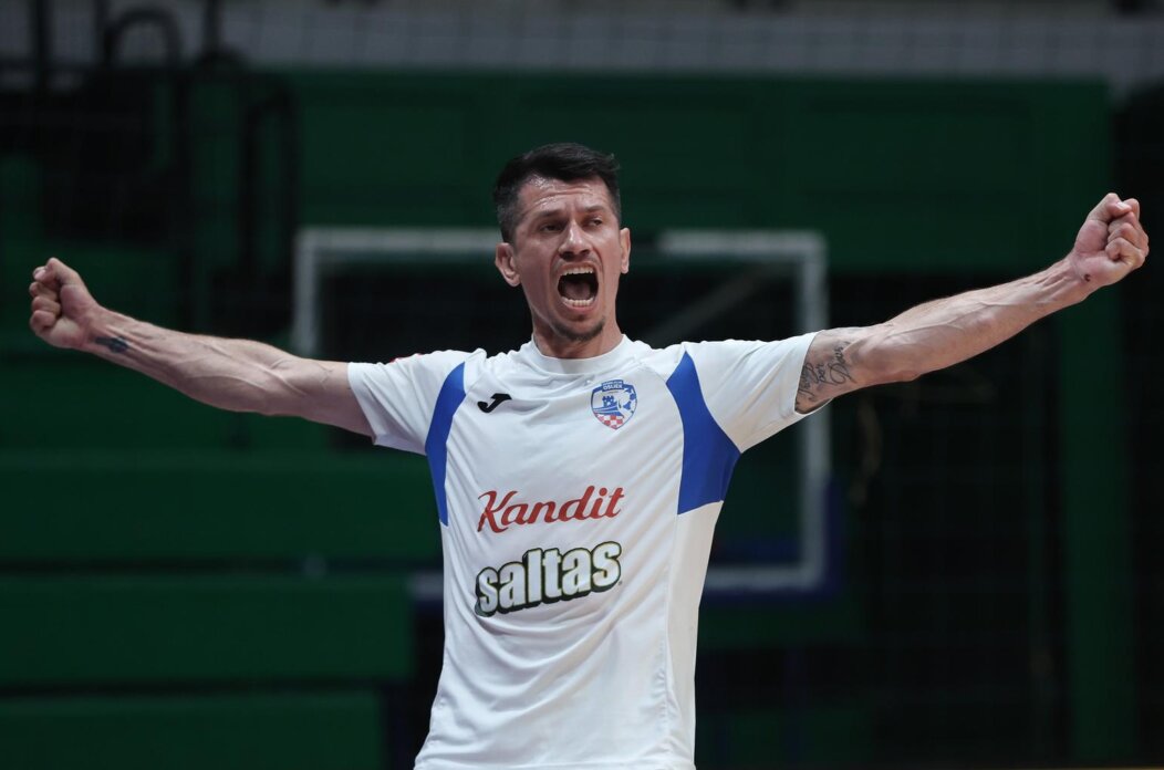 Susret Futsal Dinama i Osijeka u 2. utakmici polufinala SuperSport Hrvatske malonogometne liga