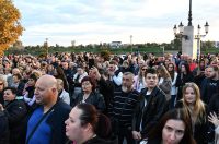 Slavonski Brod: Oproštaj od preminulog pjevača Halida Bešlića na Korzu