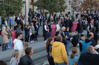 Građani Osijeka okupili se u čast pjevača Halida Bešlića