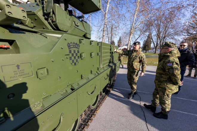 Bradley u našičkoj vojarni