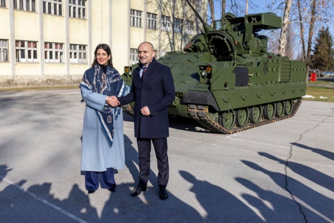 Bradley u našičkoj vojarni
