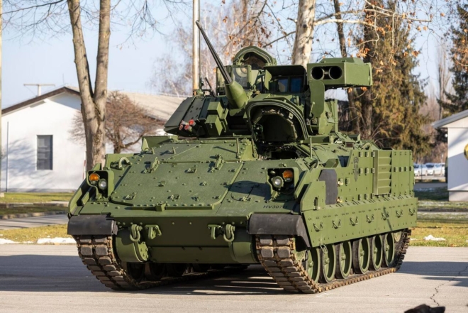 Bradley u našičkoj vojarni