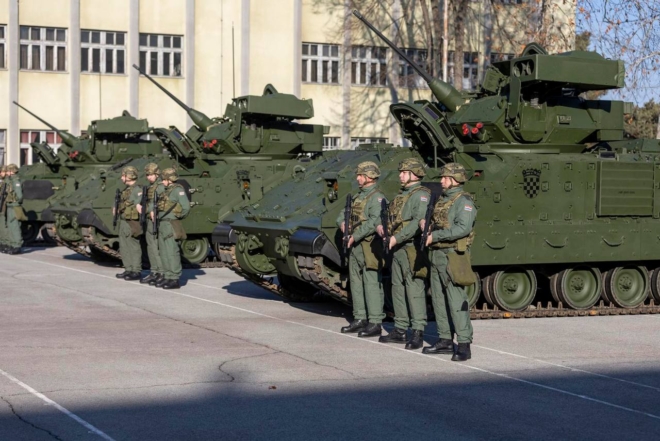 Bradley u našičkoj vojarni