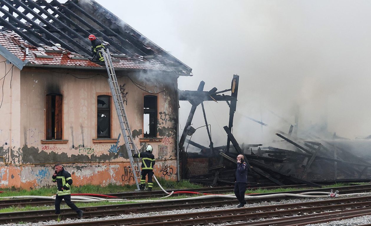 požar u HŽ-u