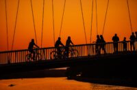 Osijek: Prekrasan zalazak sunca na Dravi Osijek: Prekrasan zalazak sunca na Dravi