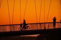 Osijek: Prekrasan zalazak sunca na Dravi Osijek: Prekrasan zalazak sunca na Dravi