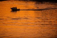 Osijek: Prekrasan zalazak sunca na Dravi Osijek: Prekrasan zalazak sunca na Dravi