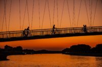 Osijek: Prekrasan zalazak sunca na Dravi Osijek: Prekrasan zalazak sunca na Dravi