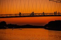 Osijek: Prekrasan zalazak sunca na Dravi Osijek: Prekrasan zalazak sunca na Dravi