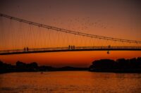 Osijek: Prekrasan zalazak sunca na Dravi Osijek: Prekrasan zalazak sunca na Dravi