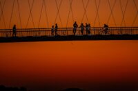 Osijek: Prekrasan zalazak sunca na Dravi Osijek: Prekrasan zalazak sunca na Dravi