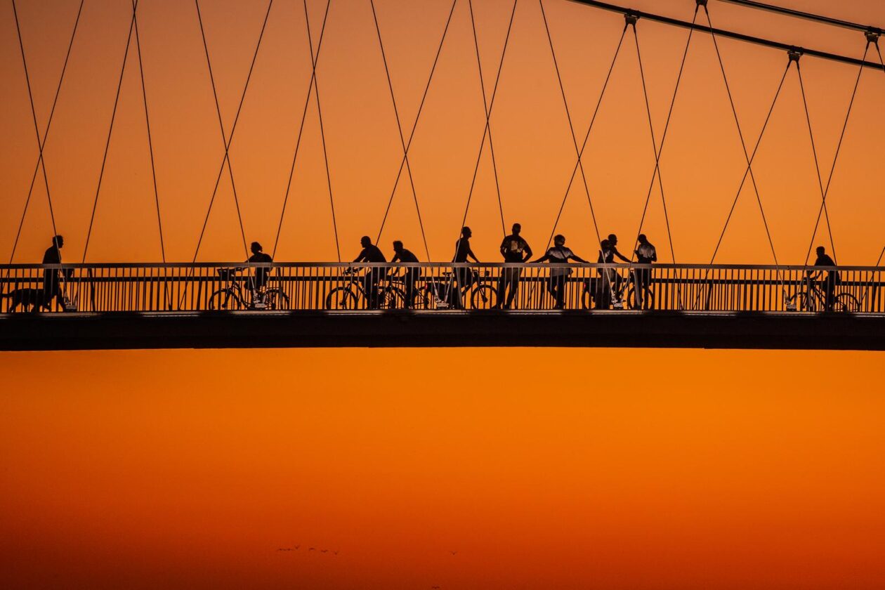 Osijek: Prekrasan zalazak sunca na Dravi Osijek: Prekrasan zalazak sunca na Dravi