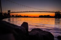 Osijek: Prekrasan zalazak sunca na Dravi Osijek: Prekrasan zalazak sunca na Dravi