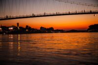 Osijek: Prekrasan zalazak sunca na Dravi Osijek: Prekrasan zalazak sunca na Dravi