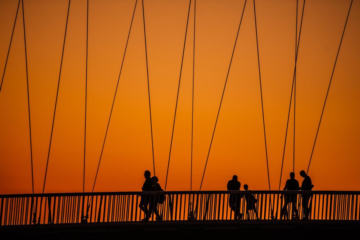 Osijek: Prekrasan zalazak sunca na Dravi Osijek: Prekrasan zalazak sunca na Dravi