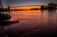 Osijek: Prekrasan zalazak sunca na Dravi Osijek: Prekrasan zalazak sunca na Dravi