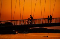 Osijek: Prekrasan zalazak sunca na Dravi Osijek: Prekrasan zalazak sunca na Dravi