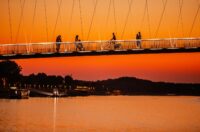 Osijek: Prekrasan zalazak sunca na Dravi Osijek: Prekrasan zalazak sunca na Dravi