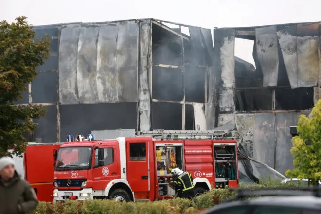 Izgorena skladišta u Osijeku
