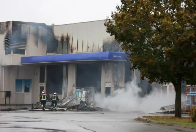 Izgorena skladišta u Osijeku