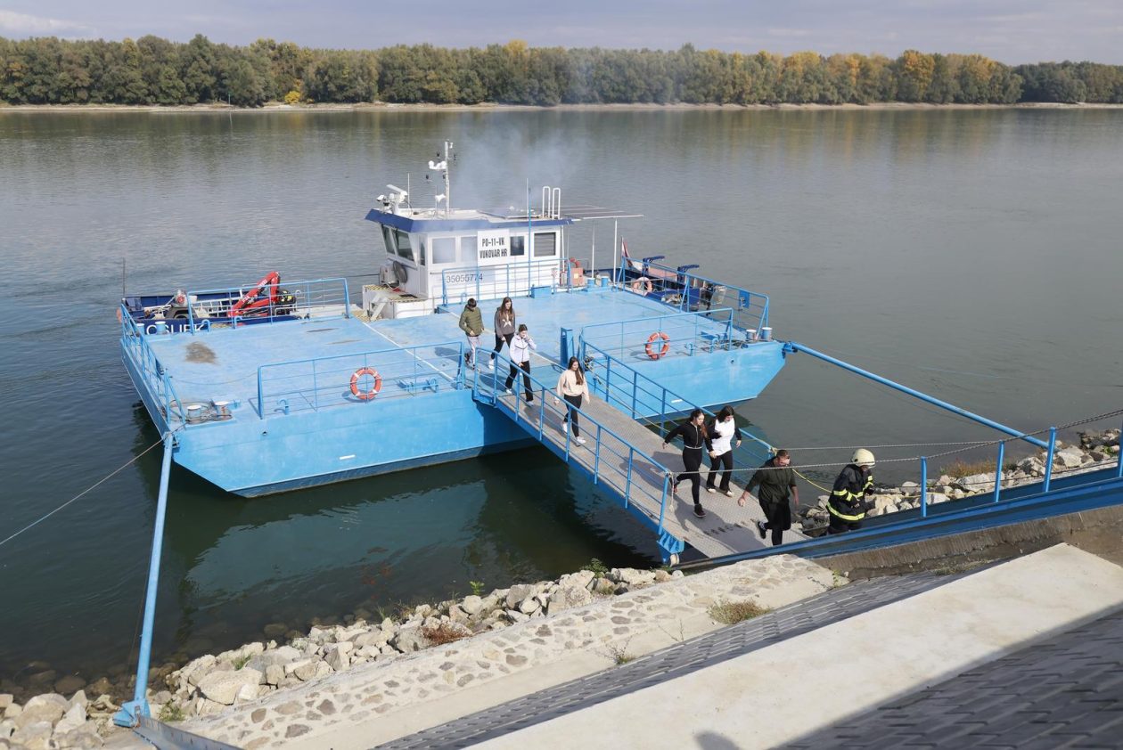 Aljmaš: Pokazna vježba civilne zaštite