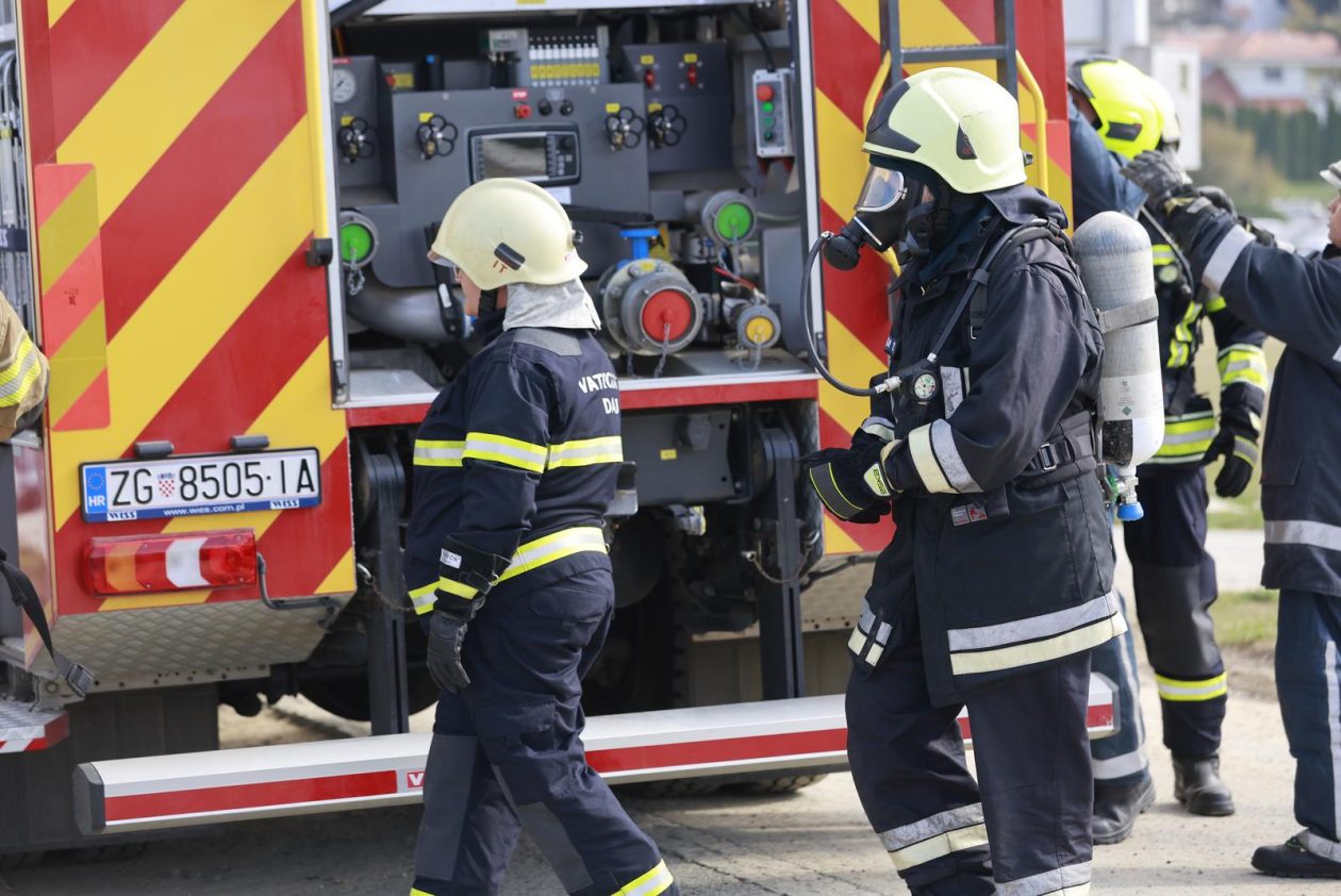 Aljmaš: Pokazna vježba civilne zaštite