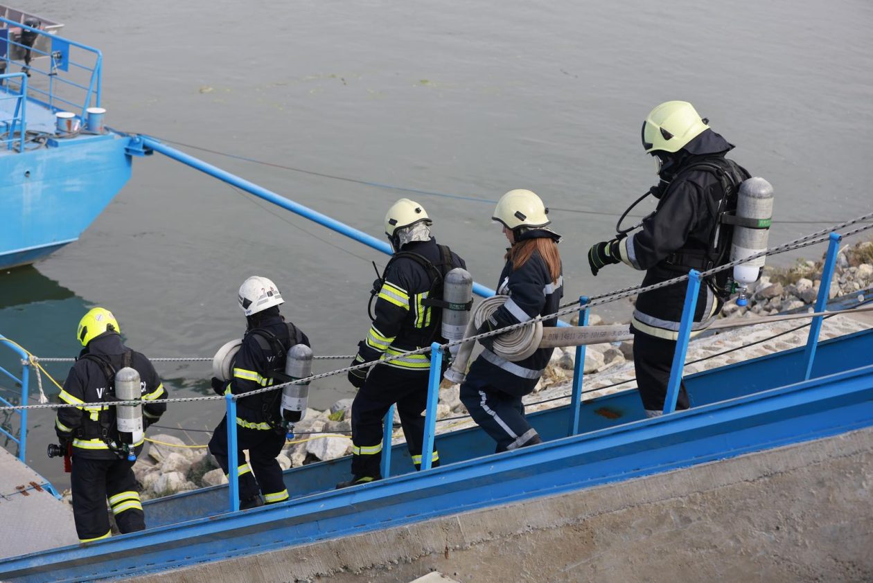 Aljmaš: Pokazna vježba civilne zaštite