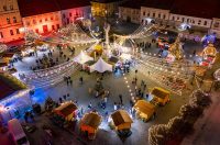 Advent u Osijeku iz zraka