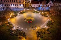 Advent u Osijeku iz zraka