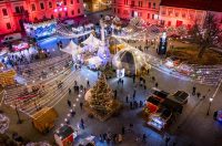 Advent u Osijeku iz zraka