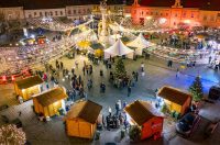 Advent u Osijeku iz zraka
