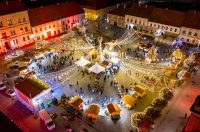 Advent u Osijeku iz zraka