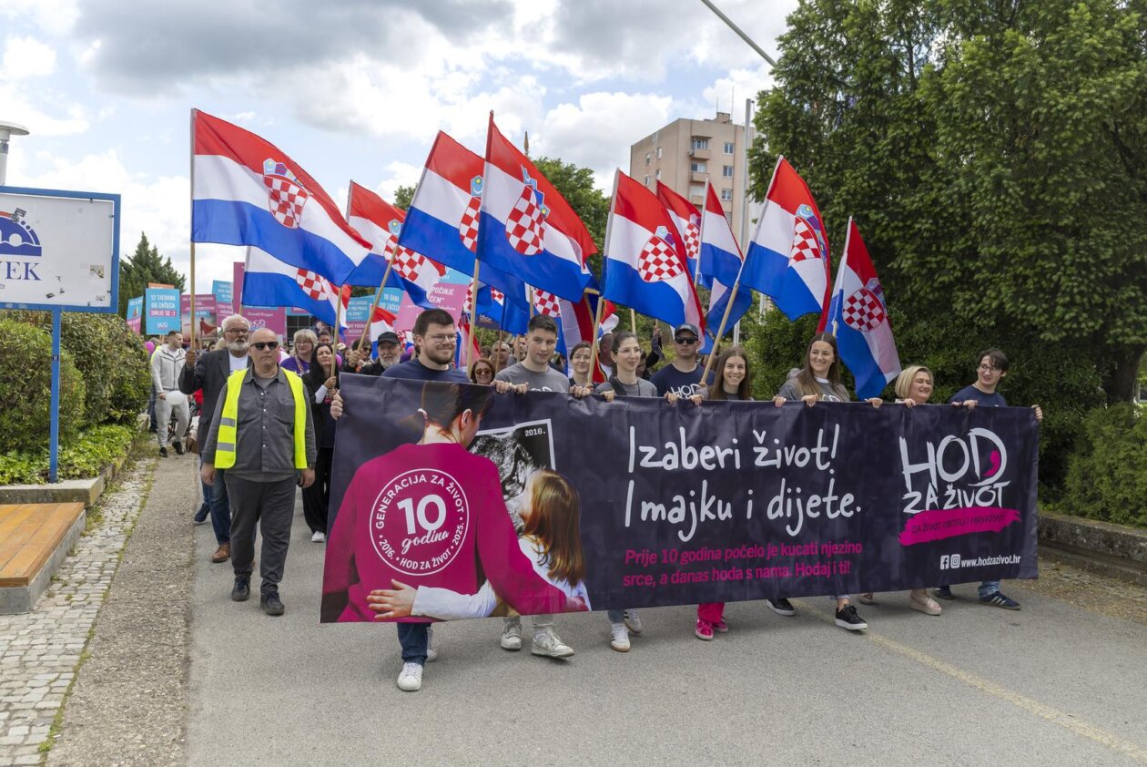 Hod za život u Osijeku 2025.