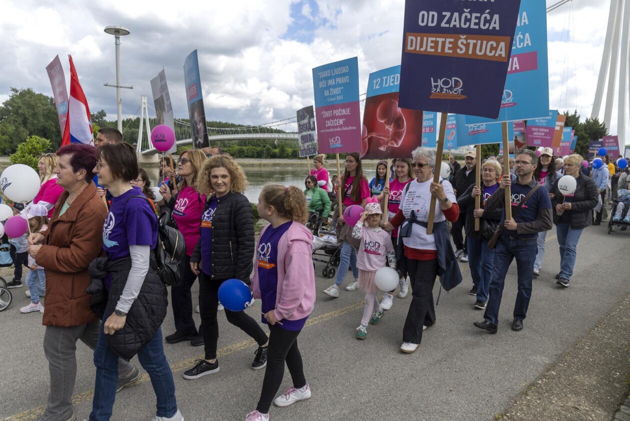 Hod za život u Osijeku 2025.