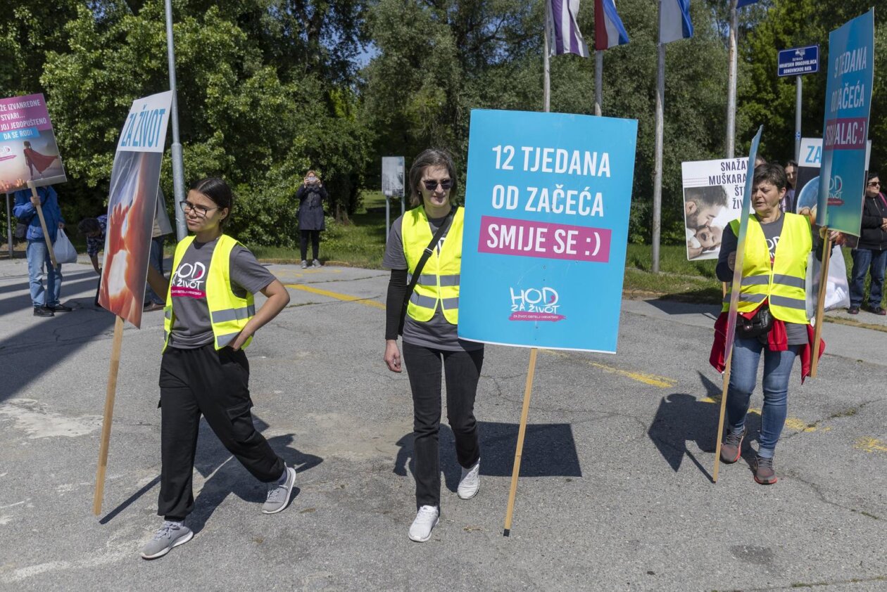Hod za život u Osijeku 2025.