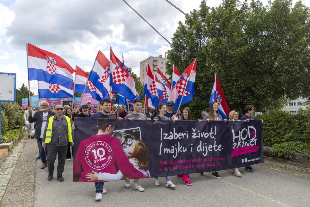 Hod za život u Osijeku 2025.