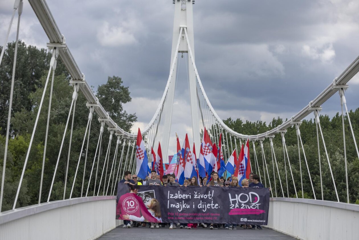 Hod za život u Osijeku 2025.