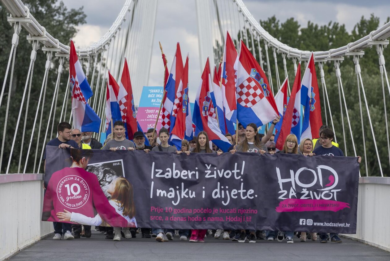 Hod za život u Osijeku 2025.