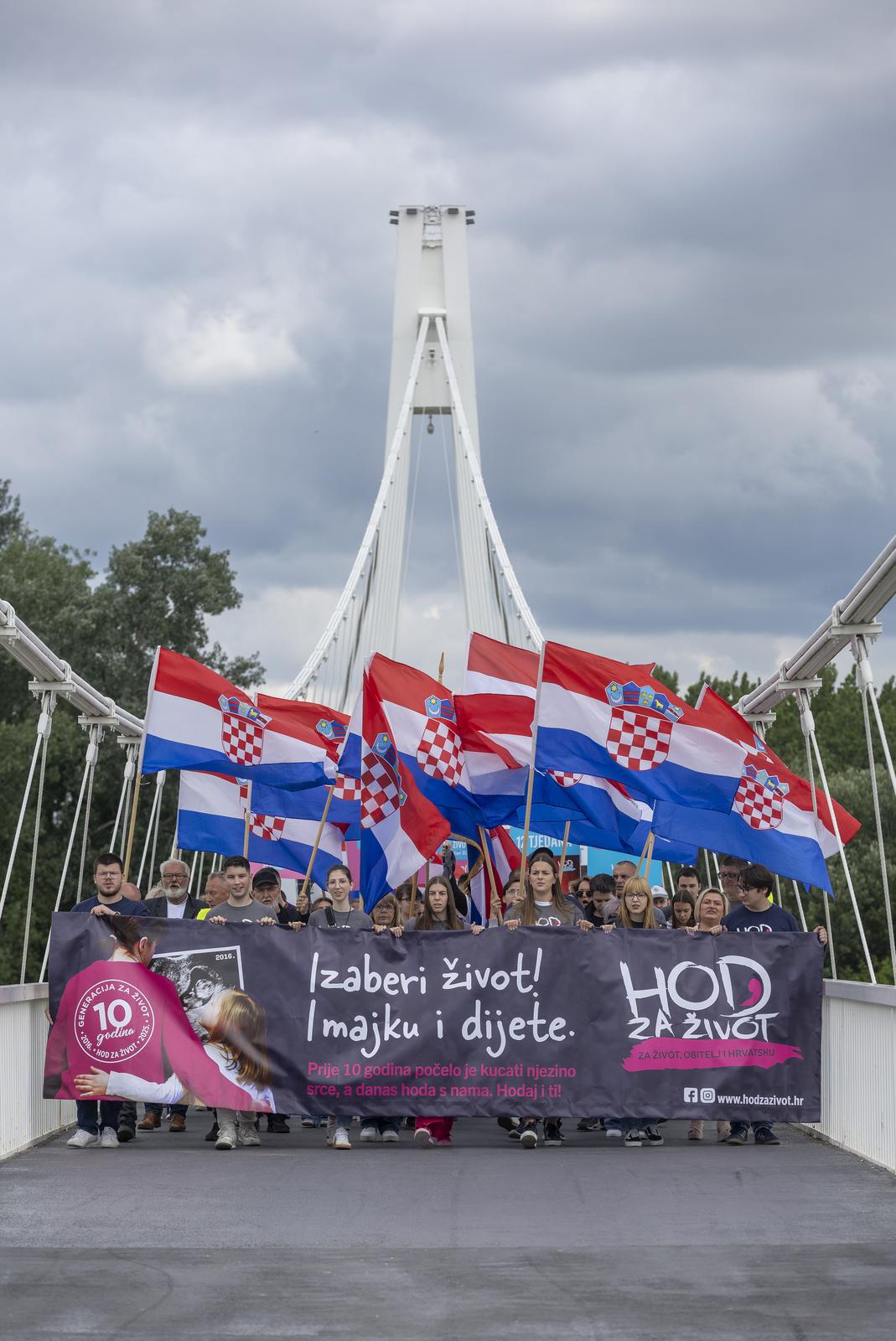 Hod za život u Osijeku 2025.