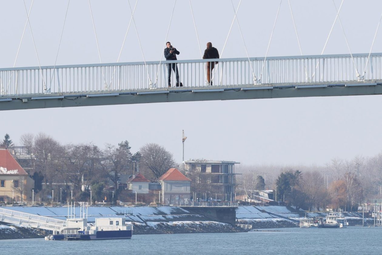 hladna zimska šetnja