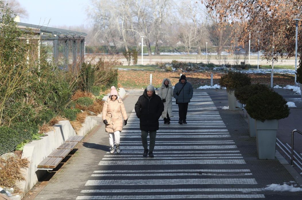 hladna zimska šetnja