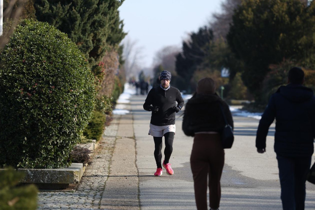 hladna zimska šetnja