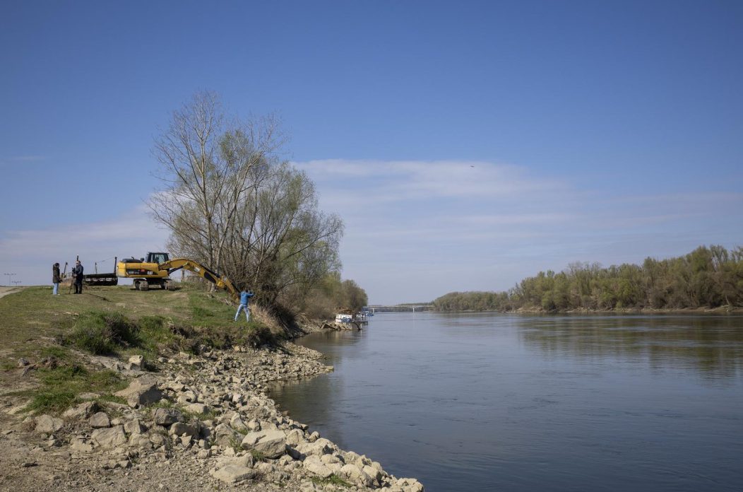 Osijek: Otvorenje radova uređenja i izgradnje obaloutvrde i šetnice uz rijeku Dravu