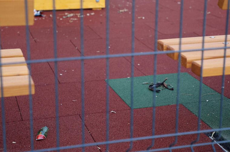 ograda dječje igralište