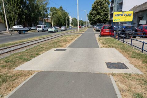Biciklistička staza u Gupčevoj