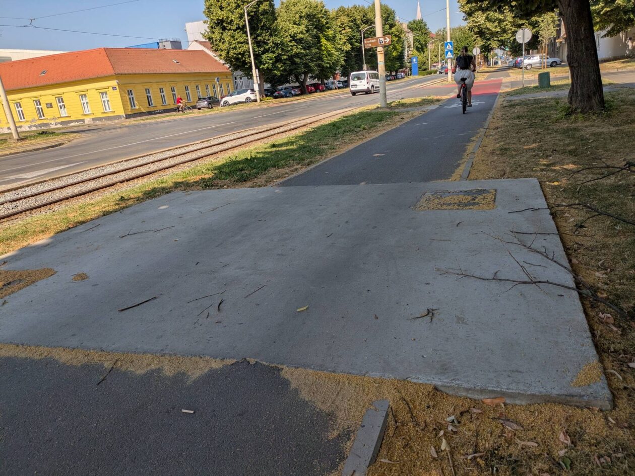 Biciklistička staza u Gupčevoj