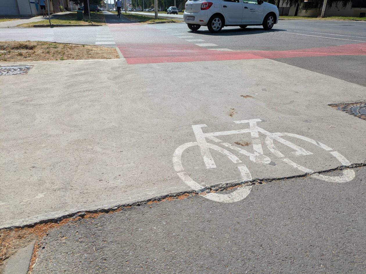 Biciklistička staza u Gupčevoj