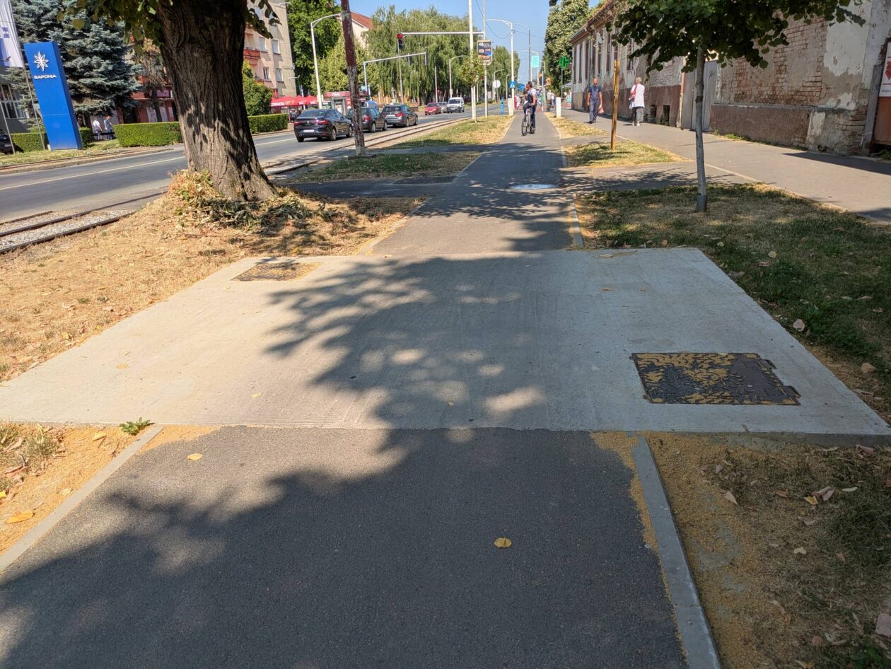 Biciklistička staza u Gupčevoj